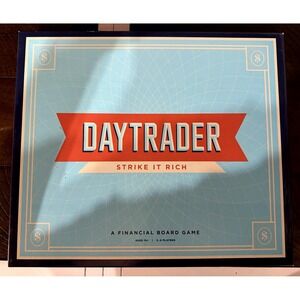 Daytrader Board Game Strike It Rich A Financial Board Game 2013 COMPLETE EUC